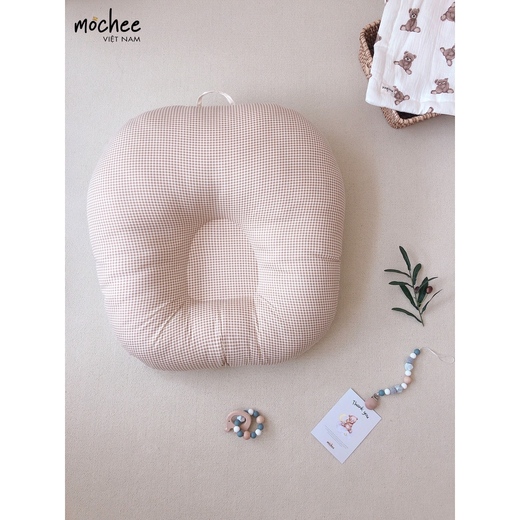 GỐI CHỐNG TRÀO NGƯỢC MOCHEE VẢI COTTON 2 MẶT KÍCH THƯỚC 70X70CM