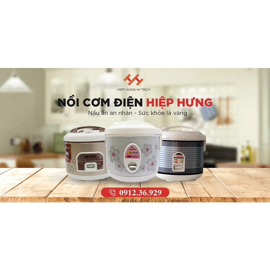 Nồi Cơm Điện Nhập Khẩu, Hiệp Hưng Cao Cấp Dung Tích 1L, 1.2L và 1.8L, Bảo Hành 12 Tháng