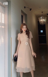 Đầm Voan Kiếng thiết Kế