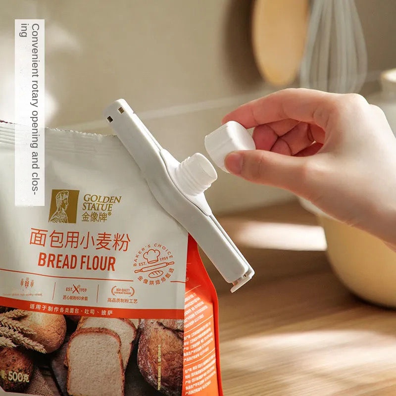Set 8 Kẹp Miệng Túi Bảo Quản Thực Phẩm Bằng Nhựa