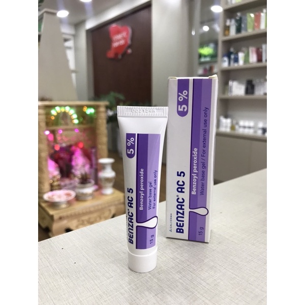 [Auth-Date mới] Kem ngừa mụn Benzac AC 5% Benzoyl Peroxide - Galderma 15g- YUPA.STORE