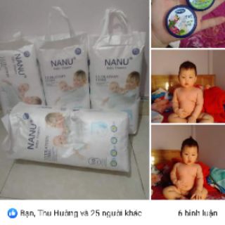 Combo 100 bỉm quần NaNu baby cho bé M100 L100