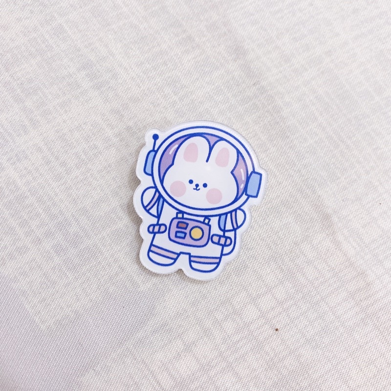 Sticker dễ thương pin cài huy hiệu áo phụ kiện gắn balo túi xách cute HTS1