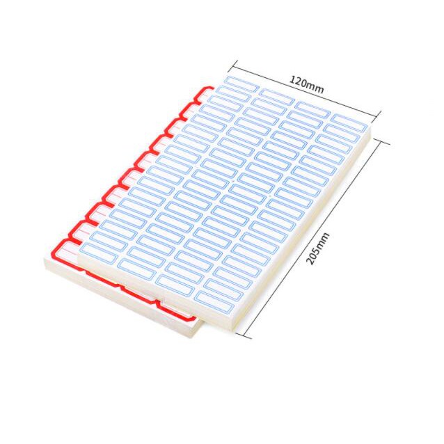 Nhãn Dán Ghi Tên Chống Thấm Nước Tiện Dụng