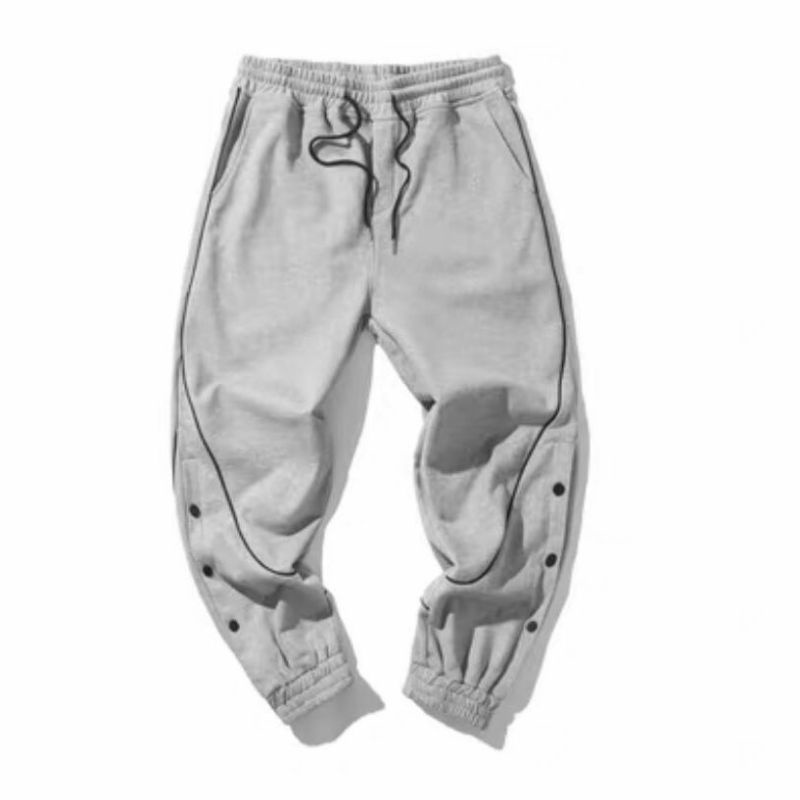 Quần Thể Thao Jogger Phối Khuy Năng Động