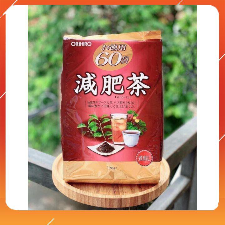 Trà giảm mỡ Genpi Nhật bản [DATE 8/2025] 60 gói túi lọc, chỉ bán hàng nội địa