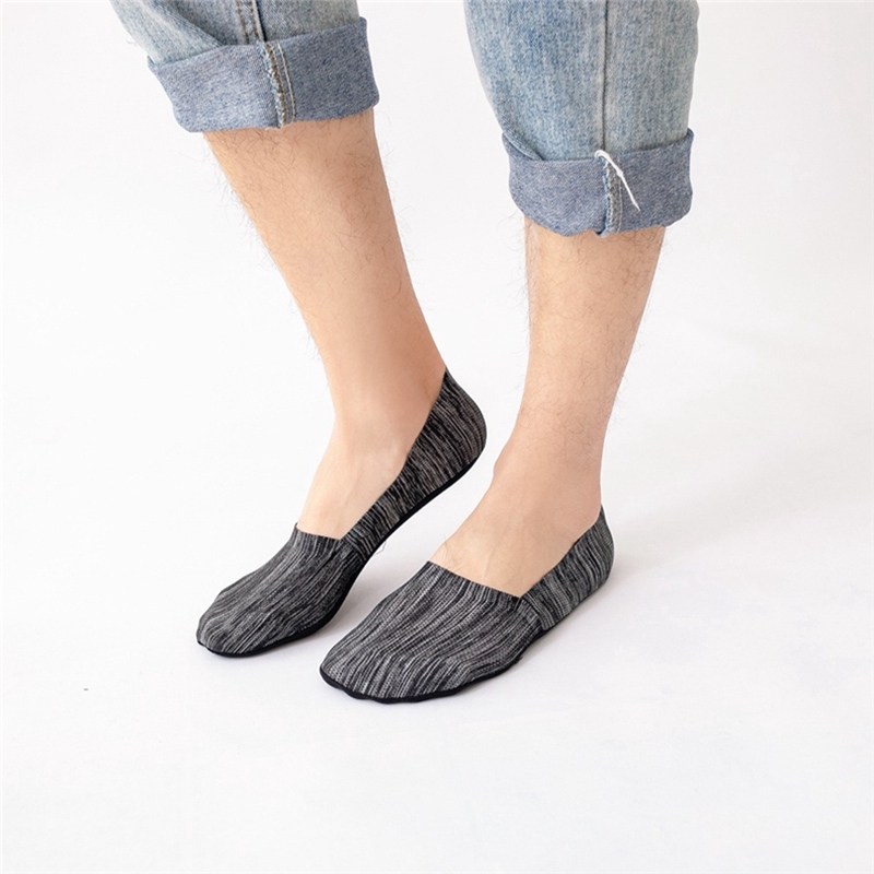 Vớ cotton lụa lạnh chống trượt đi mùa hè cho nam giới