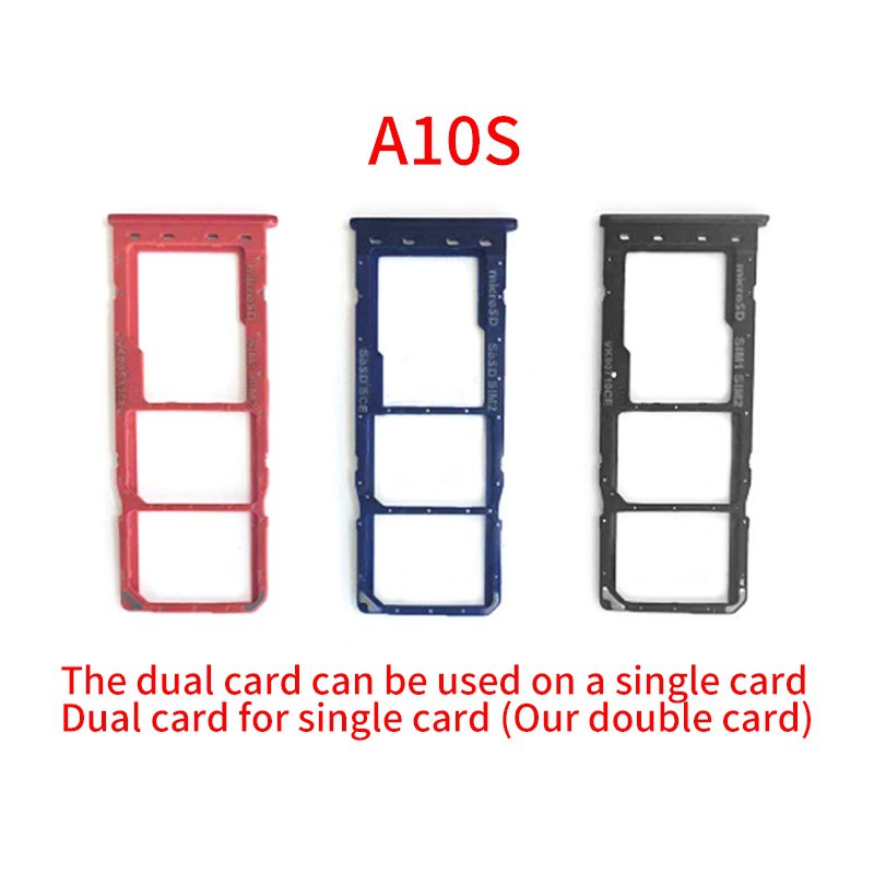 Ốp Điện Thoại Có Ngăn Đựng Thẻ Sim Cho Samsung Galaxy A10S A107 A20S A207 A30S A307 A50S A507 Giá Đỡ