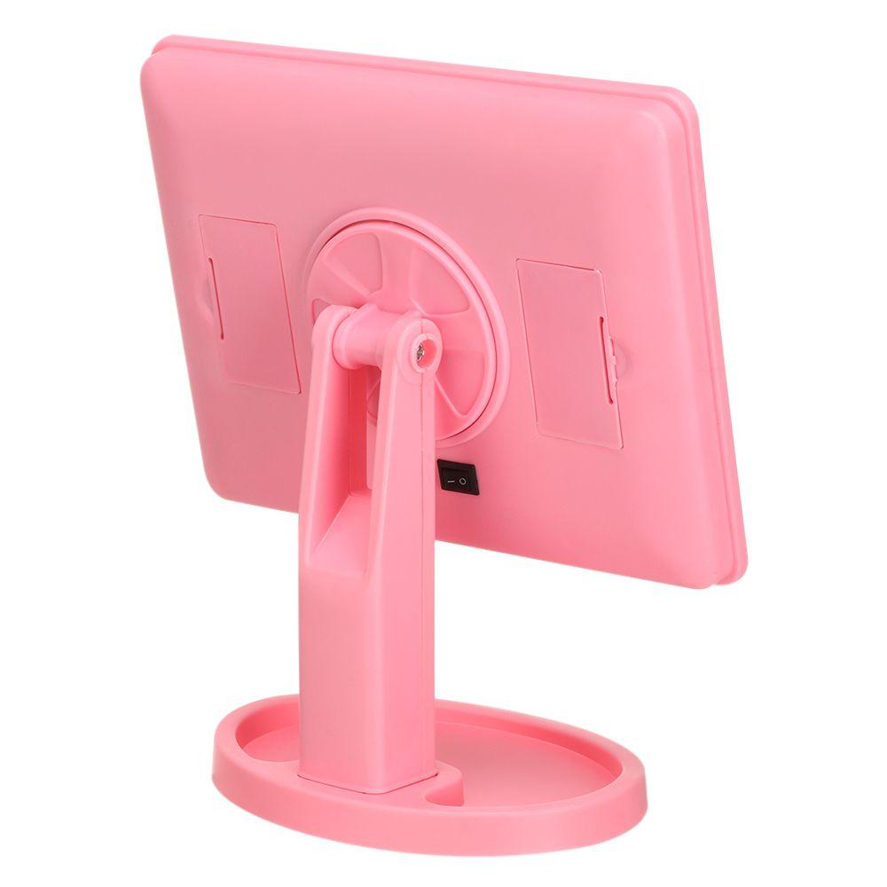 XIANTIN Gương Trang Điểm Xoay Có Đèn LED Cảm Ứng Để Đi Du Lịch