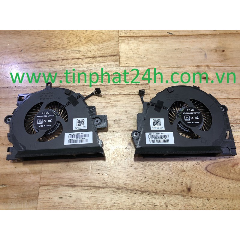 Thay FAN Quạt Tản Nhiệt Laptop HP ZBook 17 G3 17 G4 15 G3