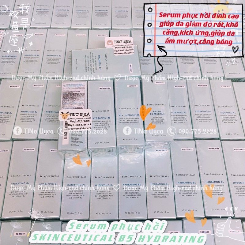 SERUM B5 HYDRATING SKINCEUTICAL- PHỤC HỒI THẦN THÁNH