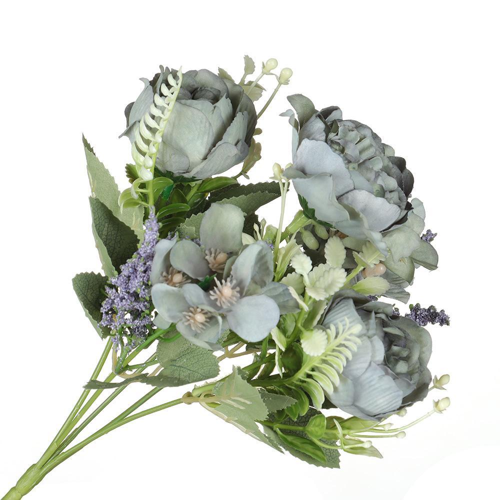 FOREVER Bó Hoa Mẫu Đơn Giả 5 Bông Trang Trí Tiệc