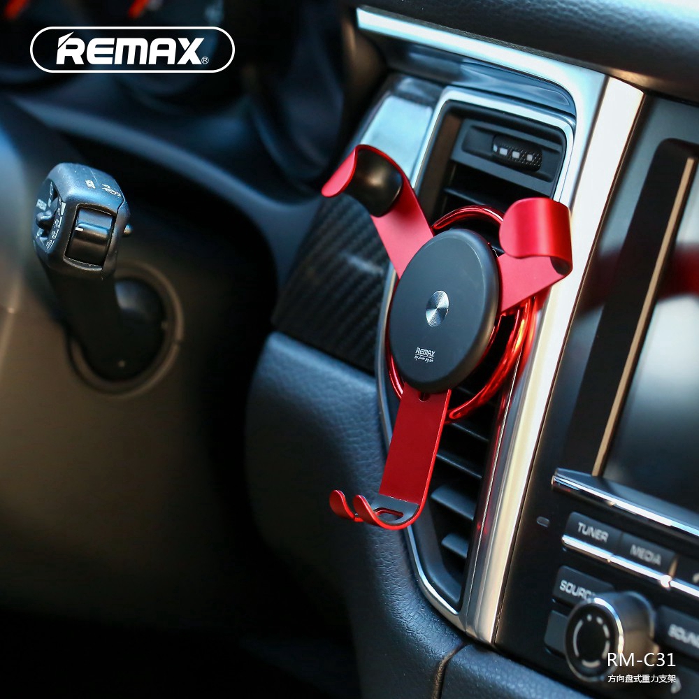 Remax Steering Wheel Car Air Vent Monunt Clip Mobile phone holder Stand