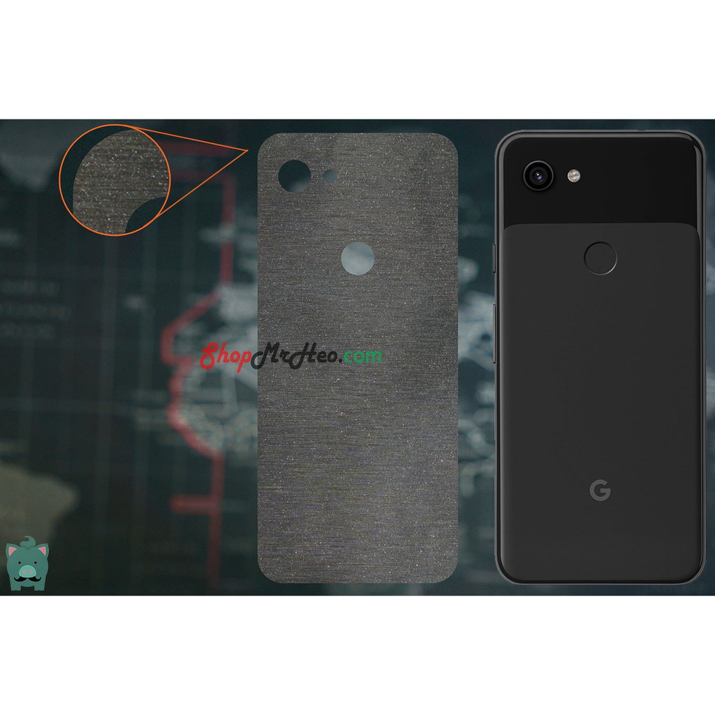 [Mã ELORDER5 giảm 10k đơn 20k] Skin Dán Mặt Sau Lưng Vân Nhôm Google Pixel 3 - Pixel 3A - Pixel 3 XL - Pixel 3A XL