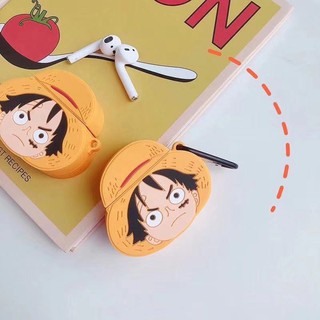 Ốp Bảo Vệ Hộp Đựng Tai Nghe Airpods 1 / 2 Hình Hoạt Hình One Piece Xinh Xắn