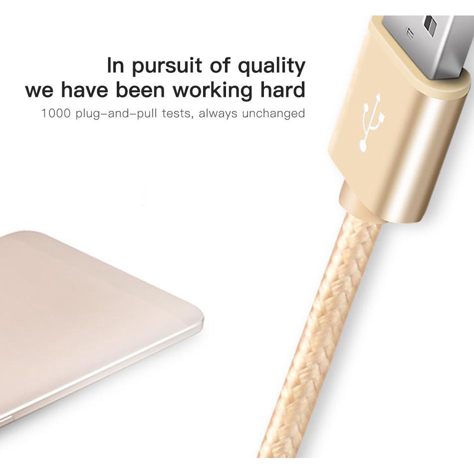 Dây Cáp Sạc Nhanh Chuyên Dụng Cho iphone samsung xiaomi huawei oppo
