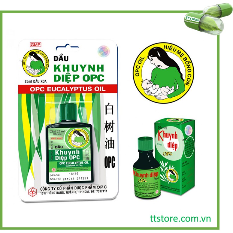 Dầu khuynh diệp OPC / Trường Sơn / Mẹ bồng con