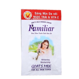 [Tân Phú] Dây 12 gói Sữa Tắm Dê Familiar