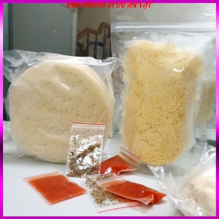 PIZZA LÀM SẴN MINI PHÔ MAI XÚC XÍCH tự nướng 5 vị SIZE 16CM | BigBuy360 - bigbuy360.vn