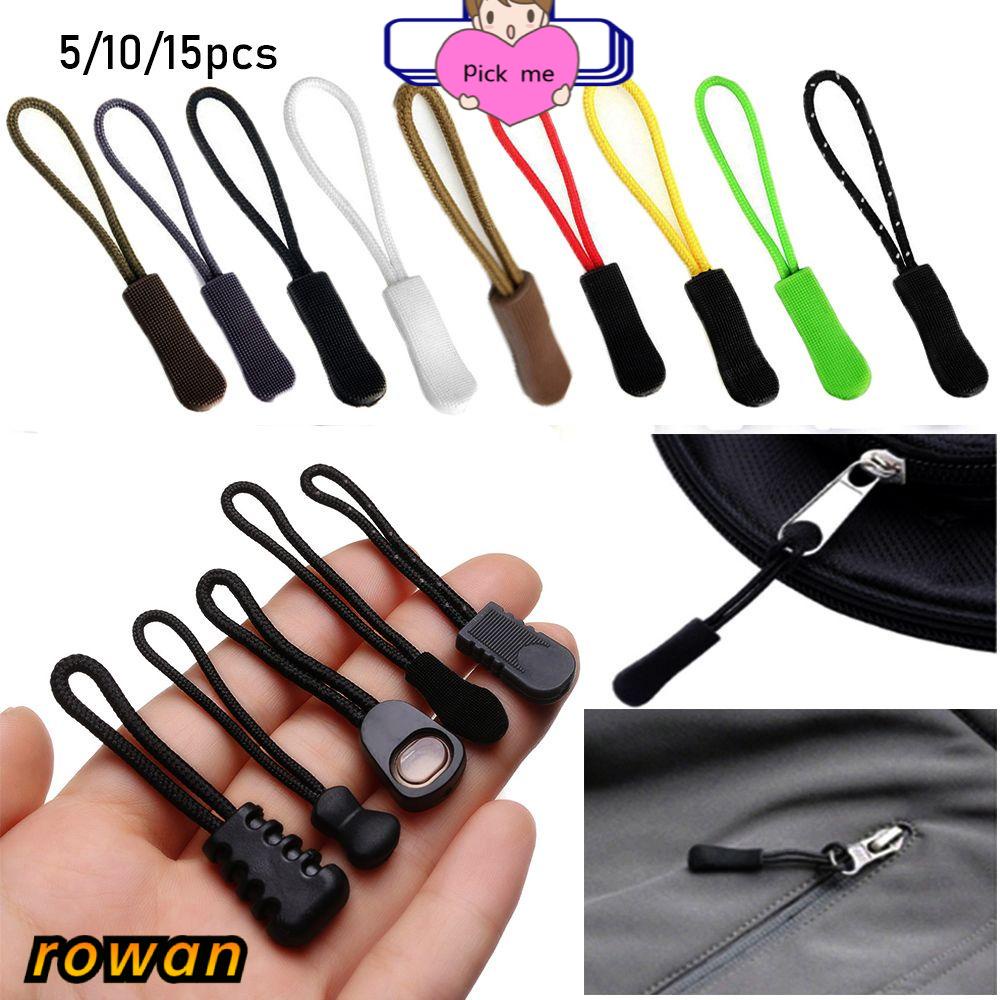 Set 5 / 10 / 15 đầu dây kéo khóa zip thay thế chất lượng cao cho túi xách / balo