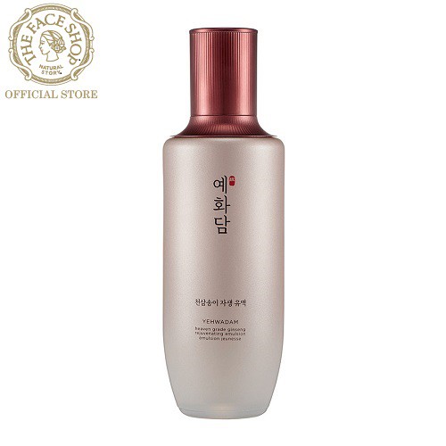 Sữa Dưỡng Da Giàu Độ Ẩm TheFaceShop Yehwadam Heaven Grade Ginseng Rejuvenating Emulsion140ml