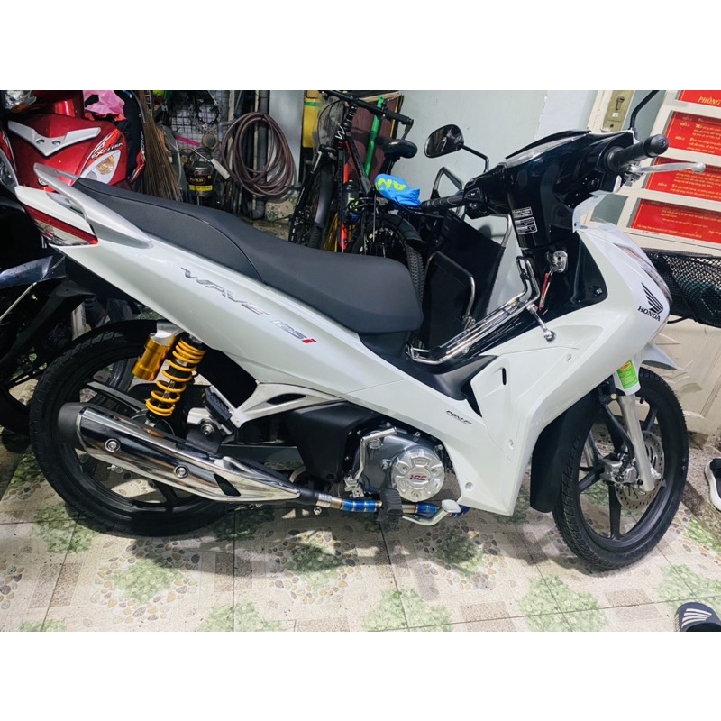 Phuộc Rcb chính hãng mod màu ô lin nhe tăng chinh đầy đủ ,wave dream , Fu đều được