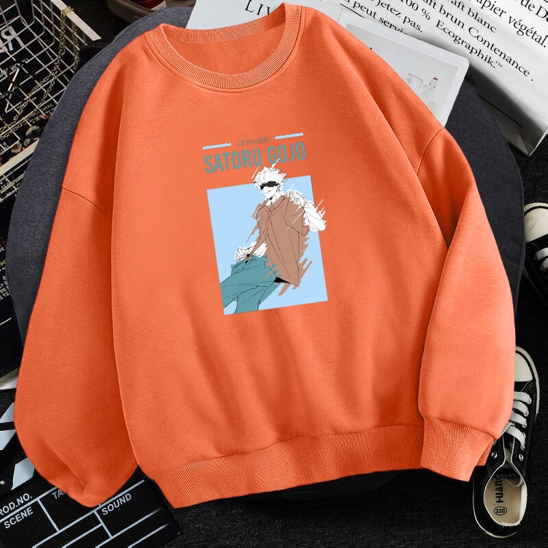 Áo Hoodie Tay Dài In Hình Anime Gojo Storu Kaisen 2021 | BigBuy360 - bigbuy360.vn