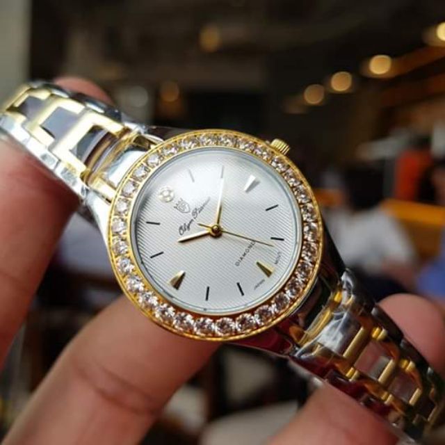 Đồng Hồ Nữ Olym Pianus OP24591DLSK-T Chính Hãng
