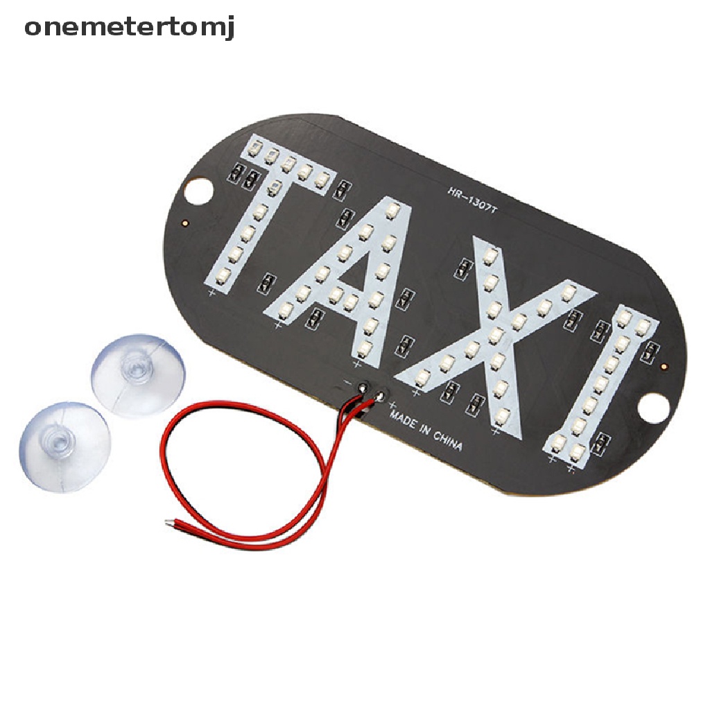 [onemetertomj] Bán Chạy] Đèn LED Taxi Cab Chắn Gió Xe Hơi
