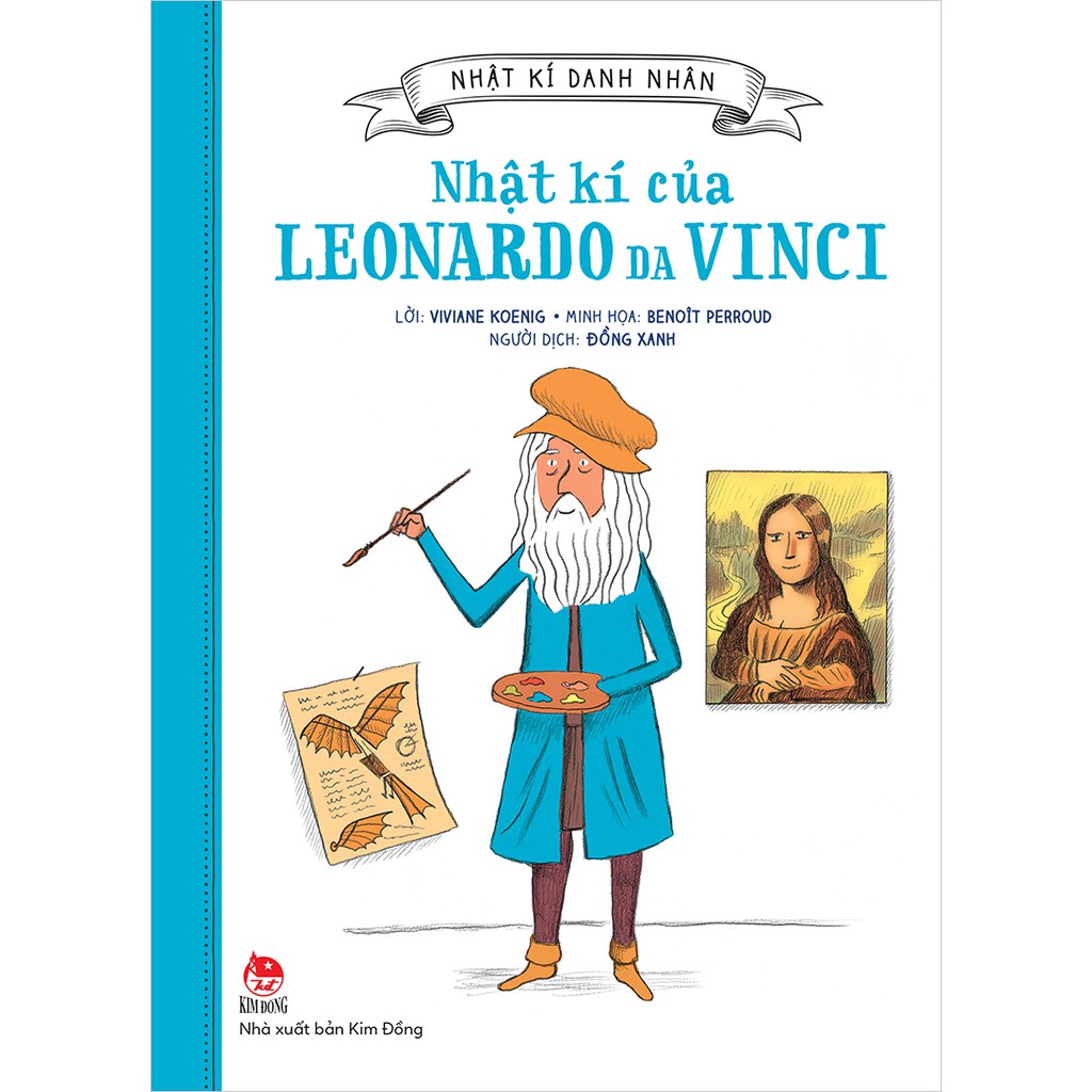 Sách - Nhật kí danh nhân - Nhật kí của Leonardo da Vinci