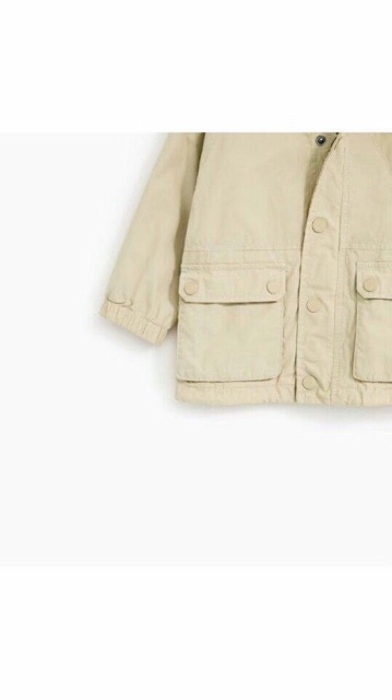 Áo khoác kaki zara