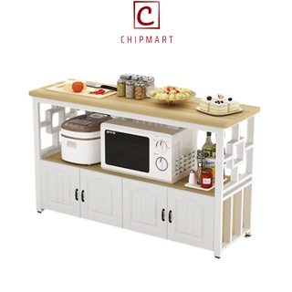 Kệ bếp 2 tầng phong cách Châu Âu kèm tủ - Kệ để đồ