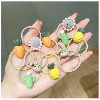 Dây buộc tóc sét 10 chiếc hoạt hình