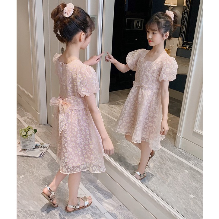 VL72 Size110-160 (15-40kg) Váy Đầm bé gái (Đầm babydoll công chúa) Thời trang trẻ Em hàng quảng châu