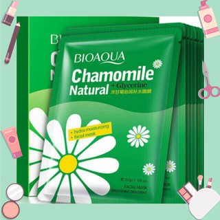 Mặt nạ hoa cúc Bioaqua Chamomile Natural cấp ẩm sáng da ( NRS)