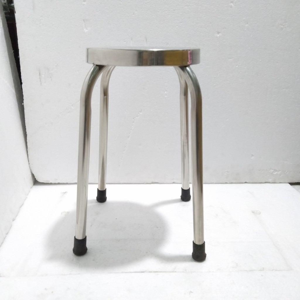 Ghế Inox 304 Mặt Trơn Cao 50cm-GĐ0231I3-