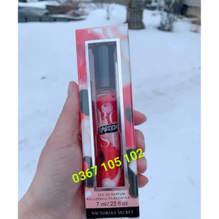 Nước hoa dạng lăn Victoria's Secret Rose Hardcode EDP 7ml, nội địa Canada