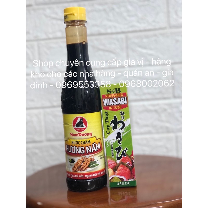 [FREESHIP GIÁ SỈ] COMBO XÌ DẦU HƯƠNG NẤM NAM DƯƠNG - HÀNG CHUẨN 500ML VÀ MÙ TẠT XANH