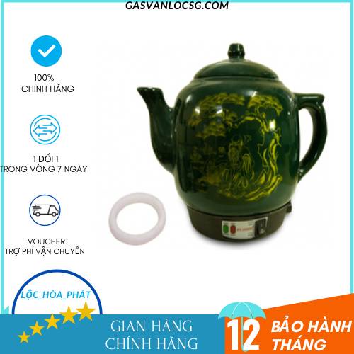 Ấm sắc thuốc điện Fujishi 3.2L-HK-006-Siêu thuốc GỐM SỨ BÁT TRÀNG Việt Nam An Toàn