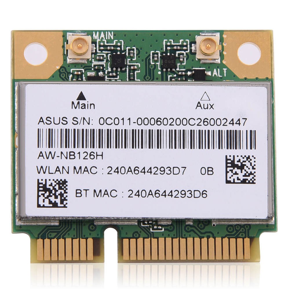 [Wholesale Price] Thẻ mạch không dây 2.4G Bluetooth WIFI 2 trong 1 cho khe cắm thẻ mini PCI-E/ DELL/ Asus/ Toshiba/ BenQ