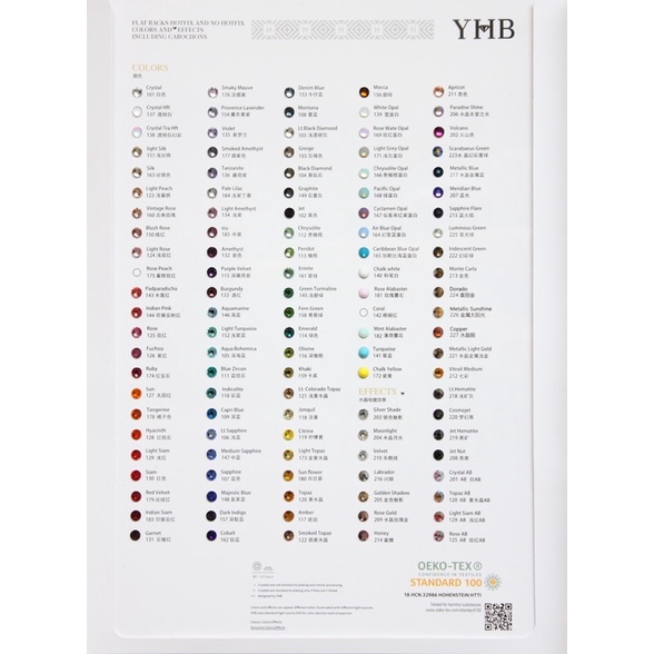 Size 4 đá YHB CC