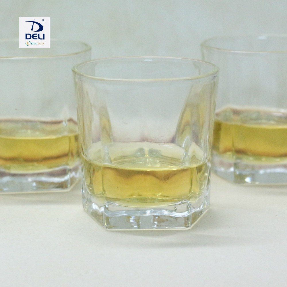 BỘ 6 LY THỦY TINH UỐNG TRÀ ĐÁ CÀ PHÊ DELI CB001