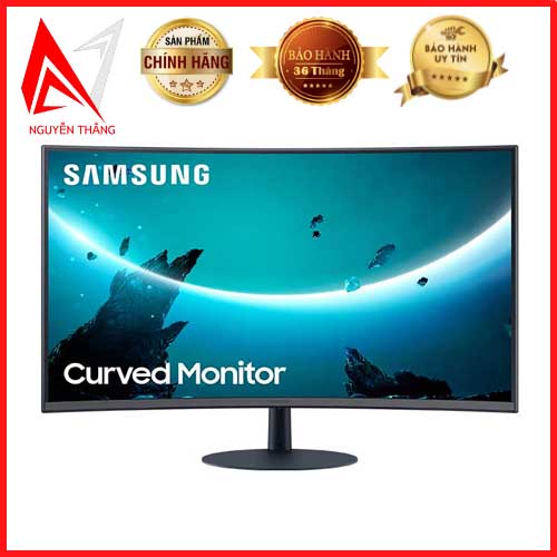 Màn hình máy tính Samsung LC32T550FDEXXV 31.5 inch FHD 75Hz - Cong new chính hãng