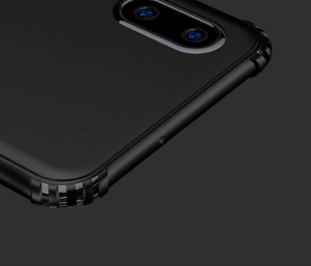 Ốp lưng Xiaomi Mi 8 Pro / Mi 8 dùng chung  dẻo TPU chống sốc thế hệ mới bảo vệ 4 góc ôm máy ( Đen )