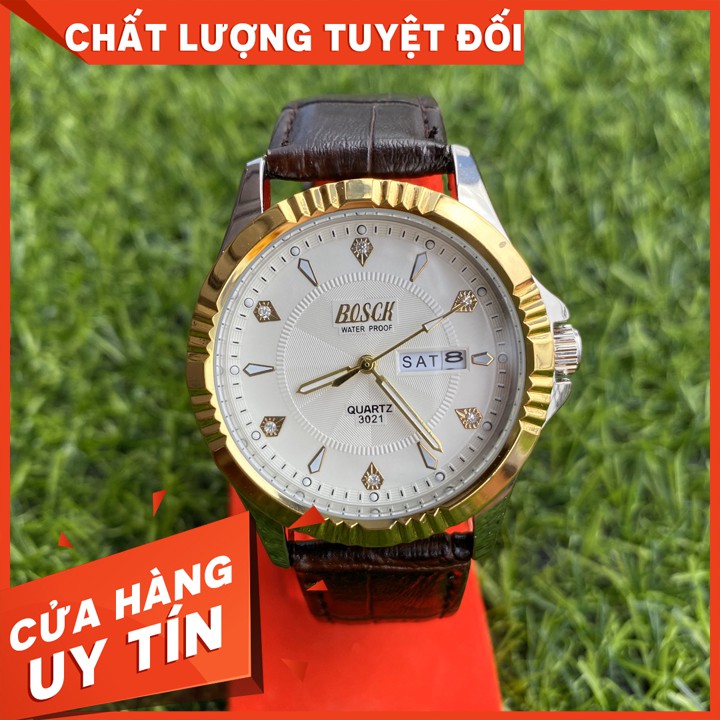 ĐỒNG HỒ CƠ NAM BOSCK DÂY DA CAO CẤP CHÍNH HÃNG