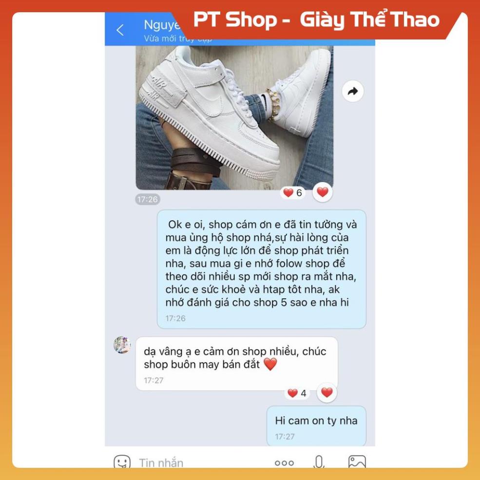 Giày Sneaker Af1 Shadow Trắng Fullbox, Giầy Thể Thao Force hót trend đủ bill box, PT shop