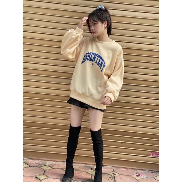  Áo Sweater Dáng Rộng In Chữ Phong Cách Hàn Quốc Năng Động Cho Nữ JUMIO | BigBuy360 - bigbuy360.vn