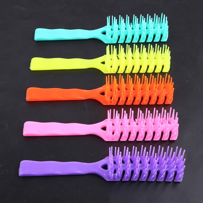 Lược Chải Tóc Ướt / Khô Dạng Cong Tiện Dụng