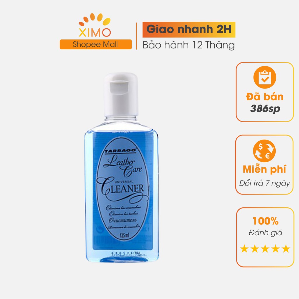 Dung Dịch Vệ Sinh Và Làm Sạch Giày Da Tarrago 125ml XXDG15