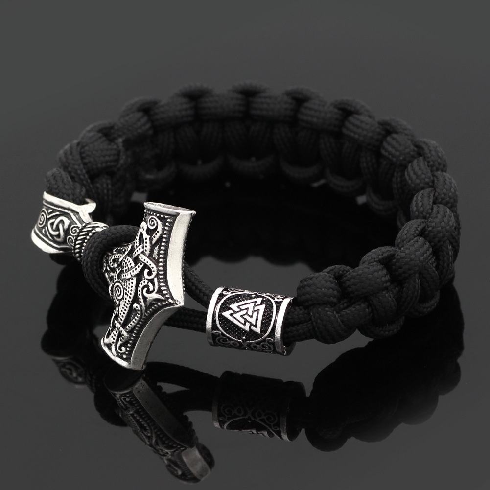 Vòng Tay Nam Thời Trang Asta Accessories Màu Bạc Titan Cao Cấp - Lắc Tay Vòng tay nam Ale